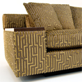 Duresta Mondrian Bolster Angle Detail